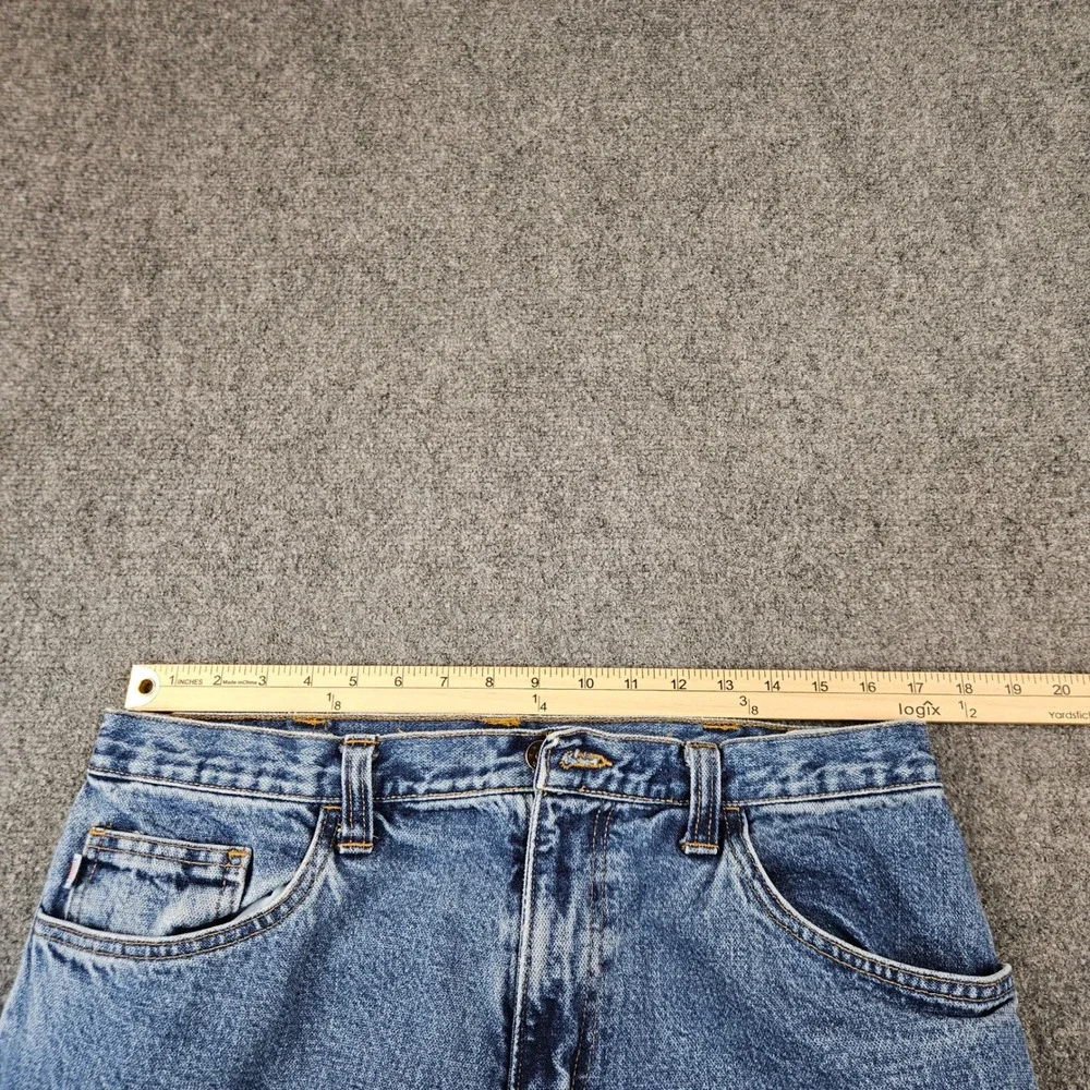 All American Clothing Co Mens Blue Straight Leg Jeans AA101L  34x34 USA Made